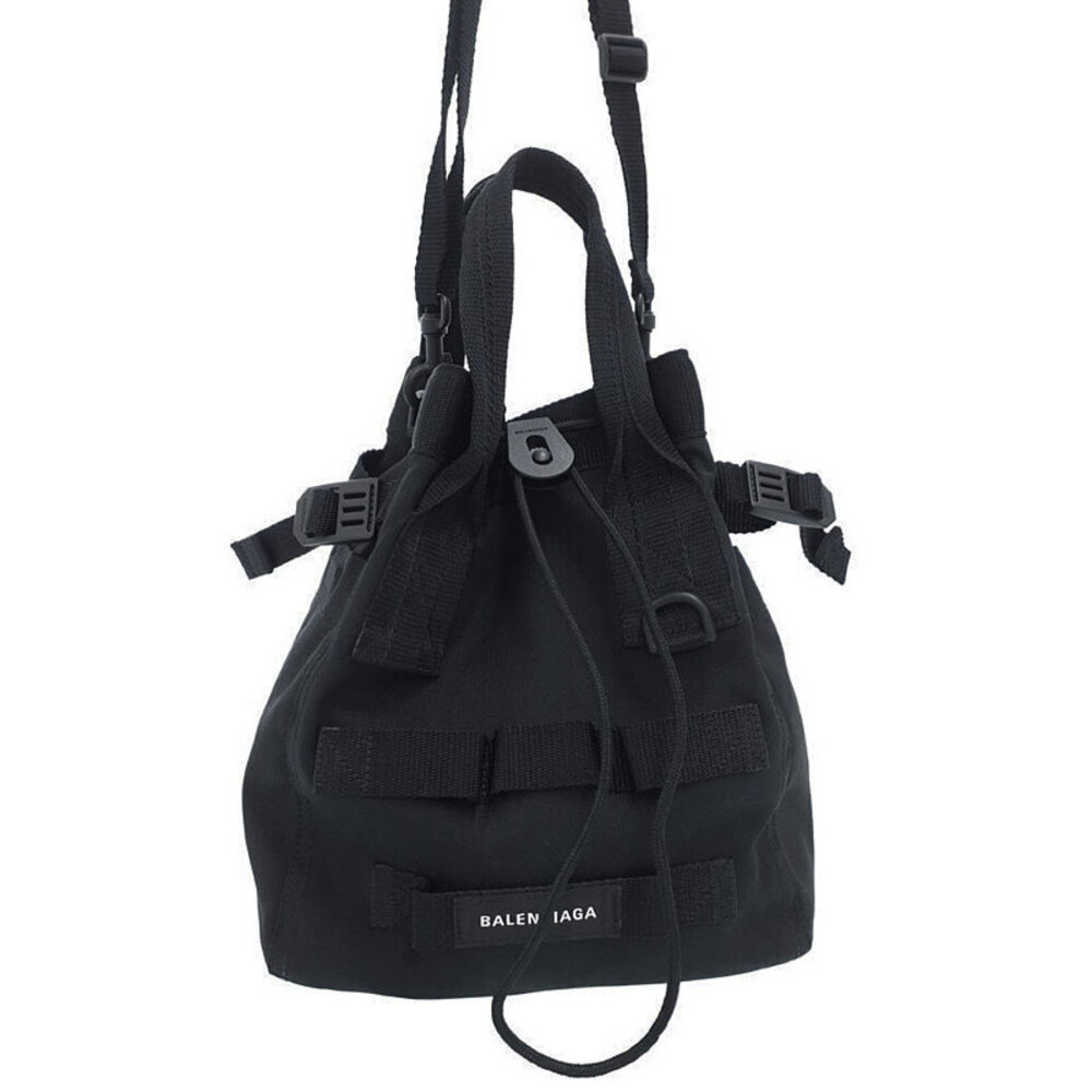Balenciaga Army Shoulder Bag Black